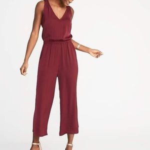 Old navy jumpsuit, dark red, small